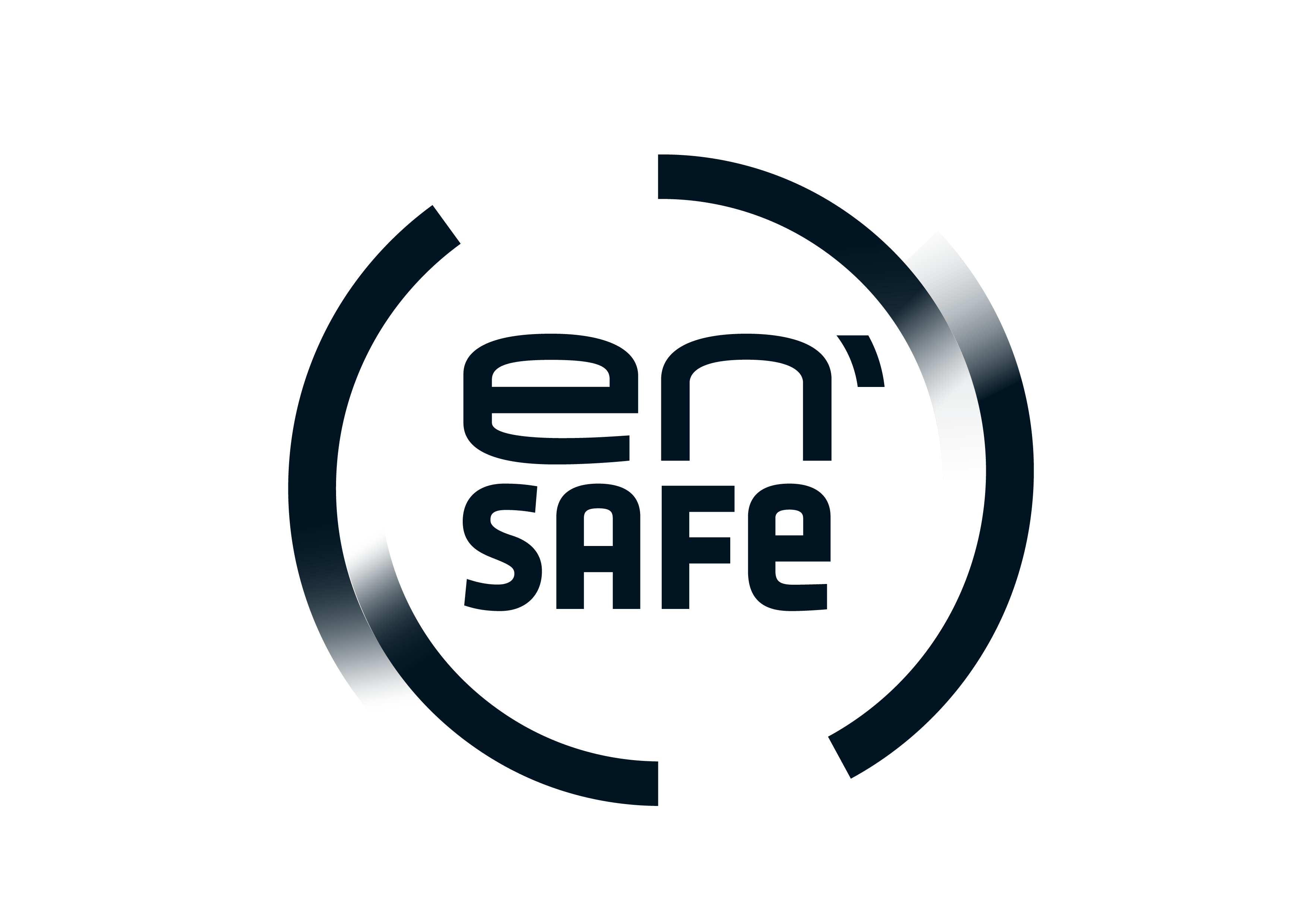 Logo En' Safe sans fond, noir
