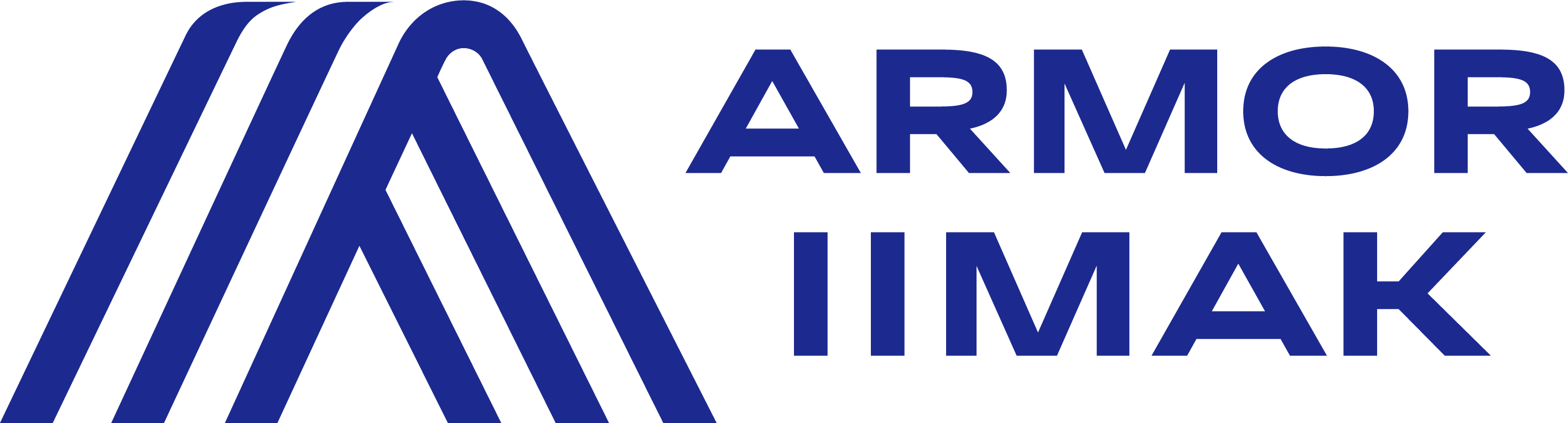 Logo haute définition bleu sans fond - ARMOR IIMAK