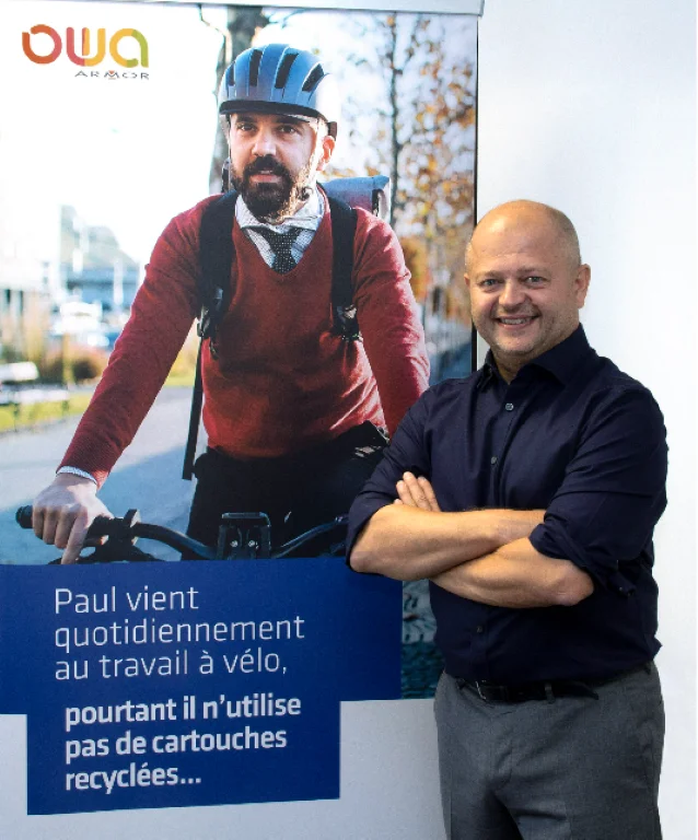 Photo nouveau directeur des ventes France Philipe Chaventre - APS