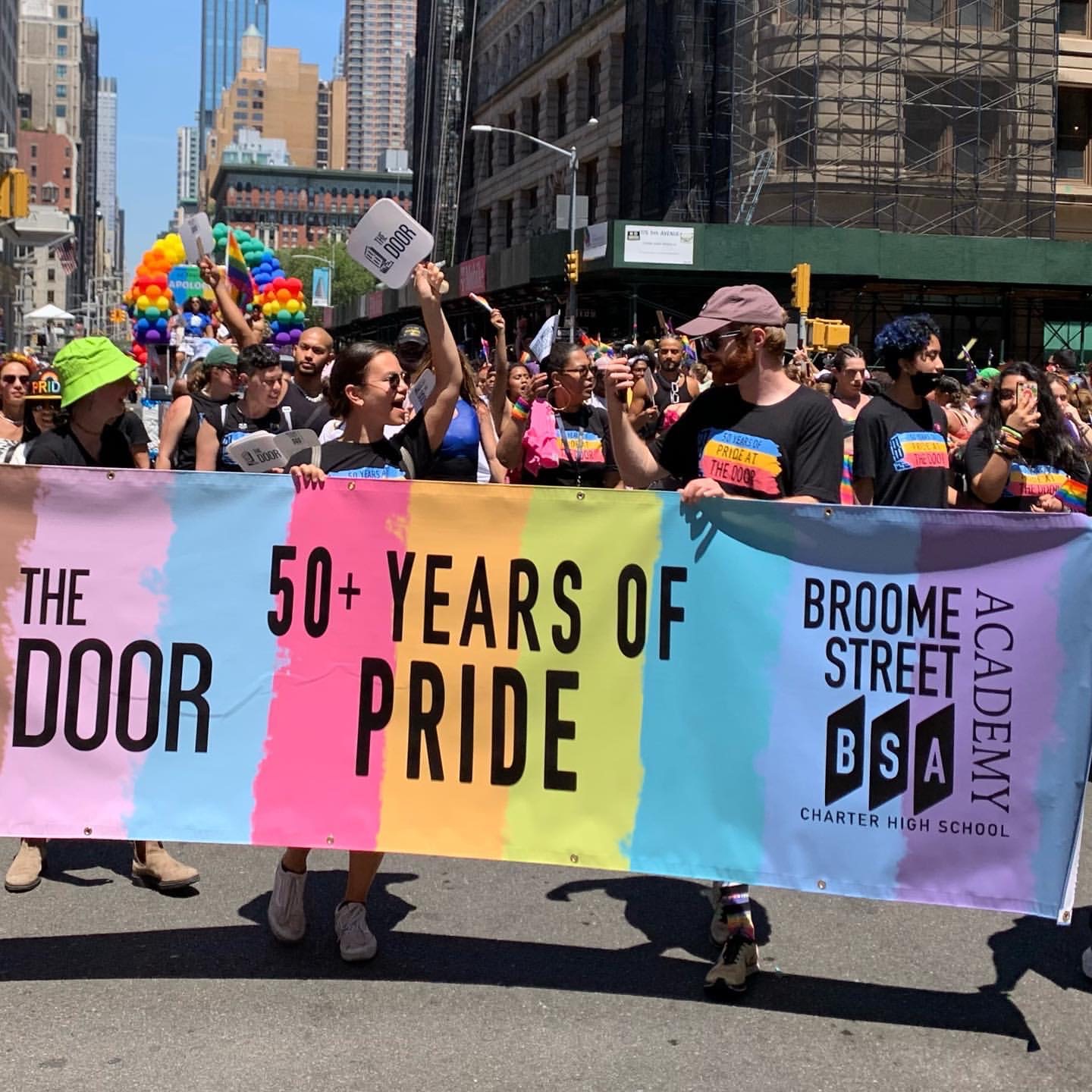 The Door, out in full force, for NYC Pride 2022!
