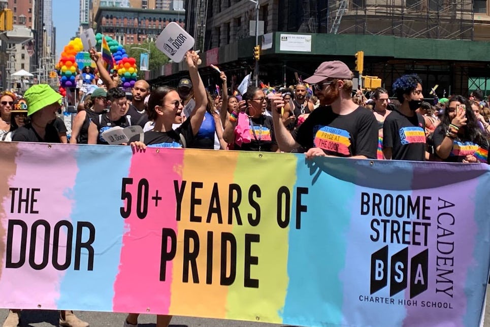 The Door, out in full force, for NYC Pride 2022!