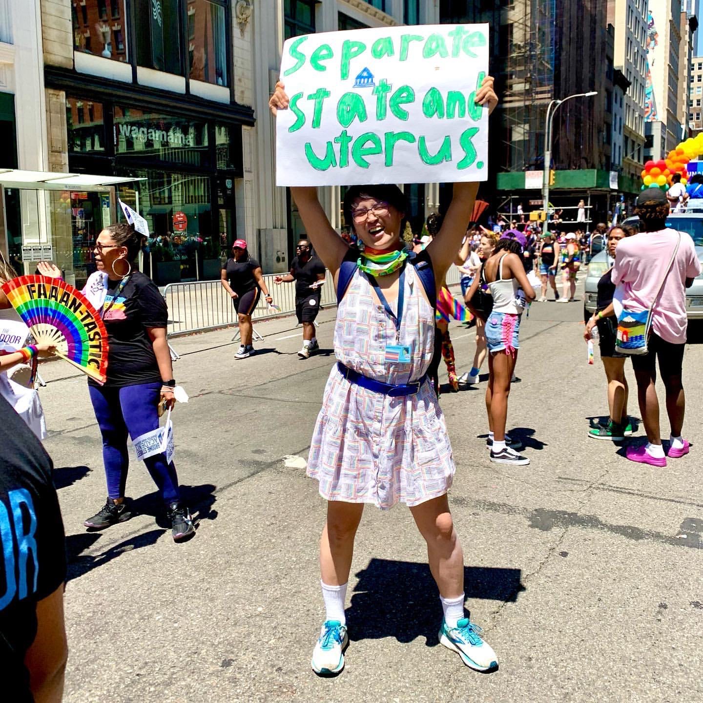 Some NYC Pride 2022 activism!