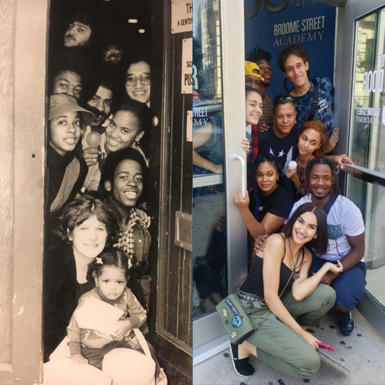 The Door, then & now.
