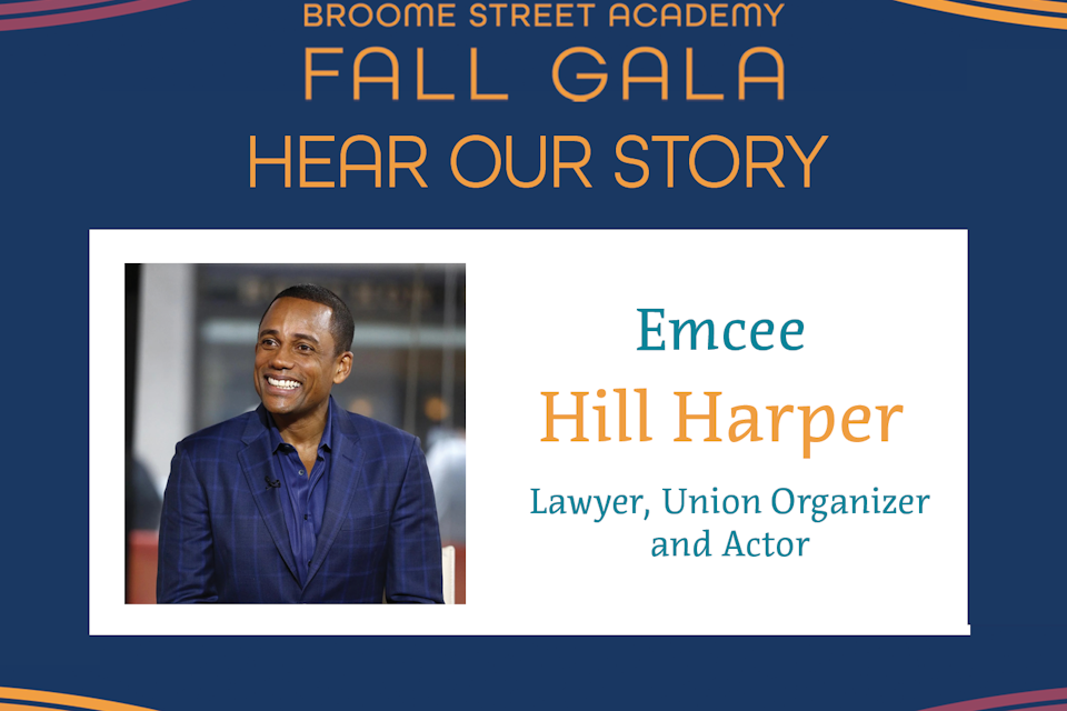 Join us in welcoming Hill Harper as emcee at our Fall Gala on Wednesday, October 18, 2023. Visit doorgala.org to reserve your tickets!