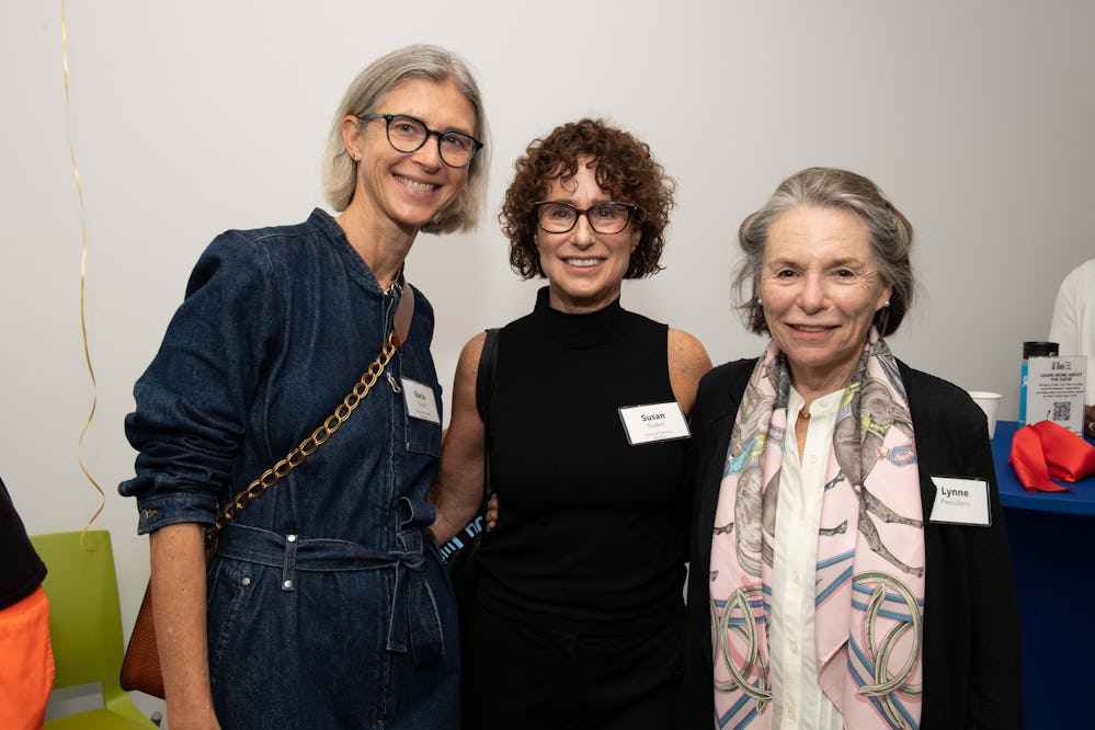 Lynne Pasculano with Door board members