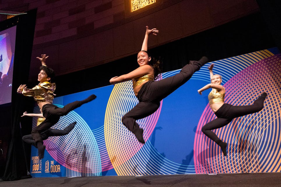 MOVE NYC dance performance at the 2023 fall benefit