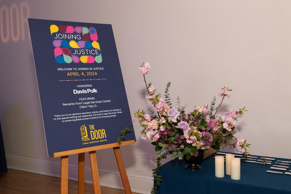 Joining in Justice 2024 – florals designed by Élan Flowers