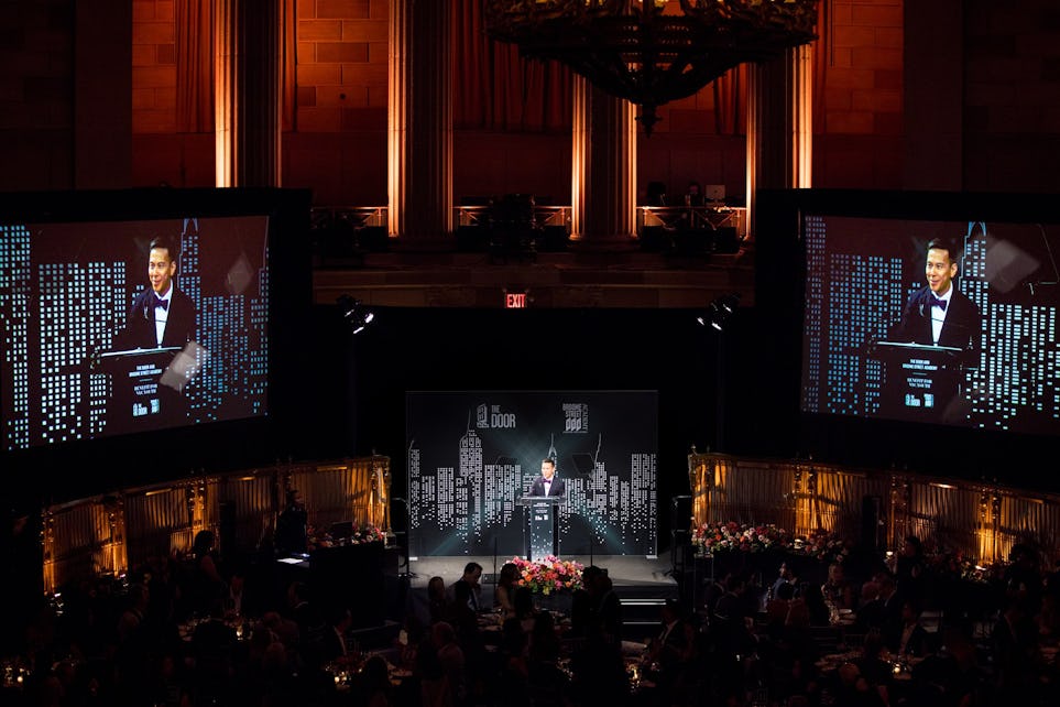 The Door & Broome Street Academy CEO, Kelsey Louie, shared his remarks at the Our City, Our Stories, our 2024 fall benefit