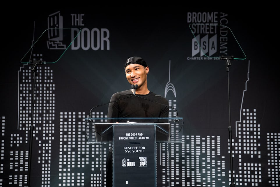 Fashion powerhouse and former Door member Brandon Blackwood, who received the Change Maker Award.