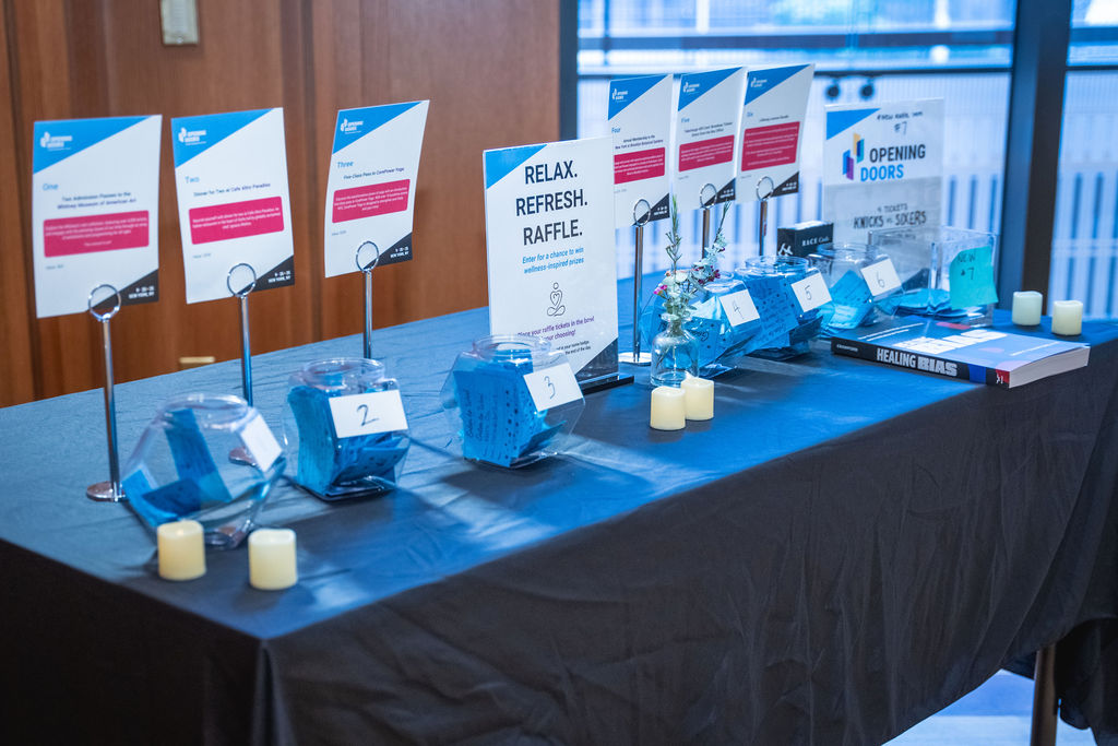 Raffle table