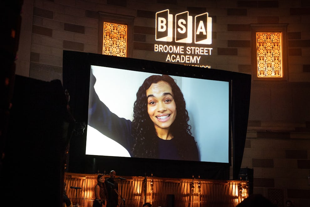 Lorna A. Courtney, former Door member and Broadway Actress introducing on Door artists live performance