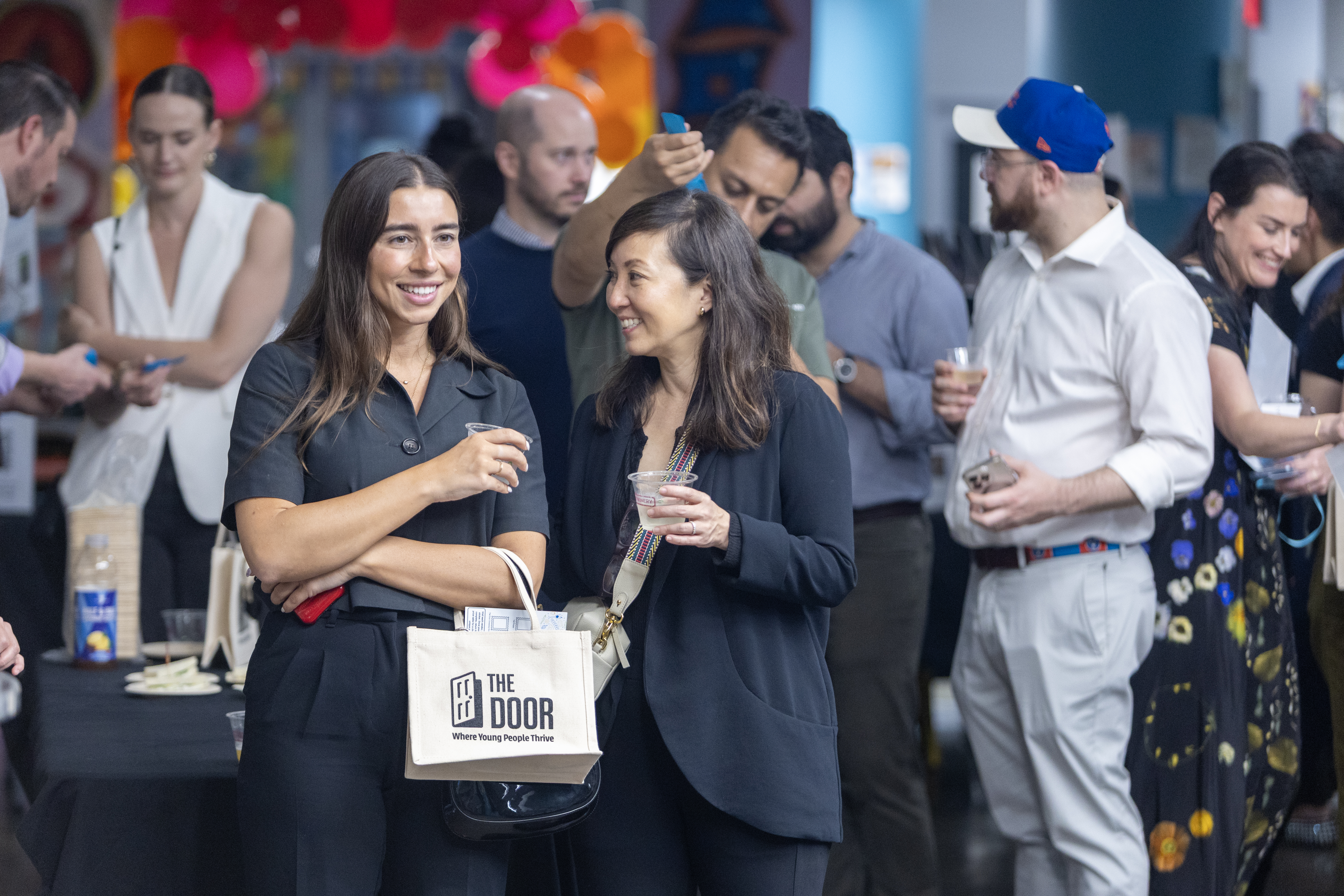 Guests enjoying Taste of Community 2025 at The Door