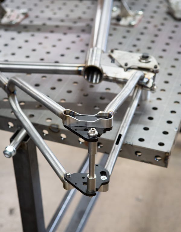 Frame on Welding Table