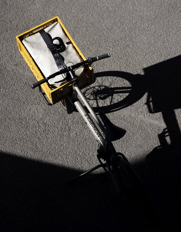 Bicycle on the street