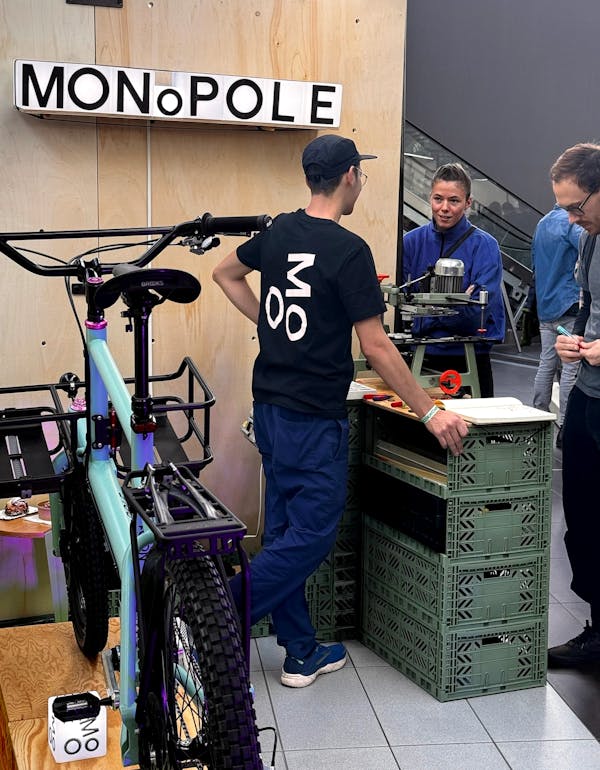 MONoPOLE laser-engraving machine at BESPOKED booth