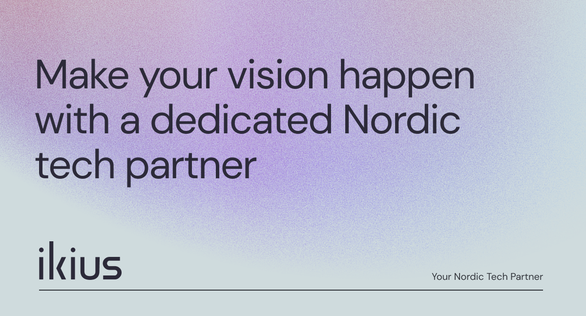 Ikius - Make your vision happen with a dedicated Nordic web agency logo