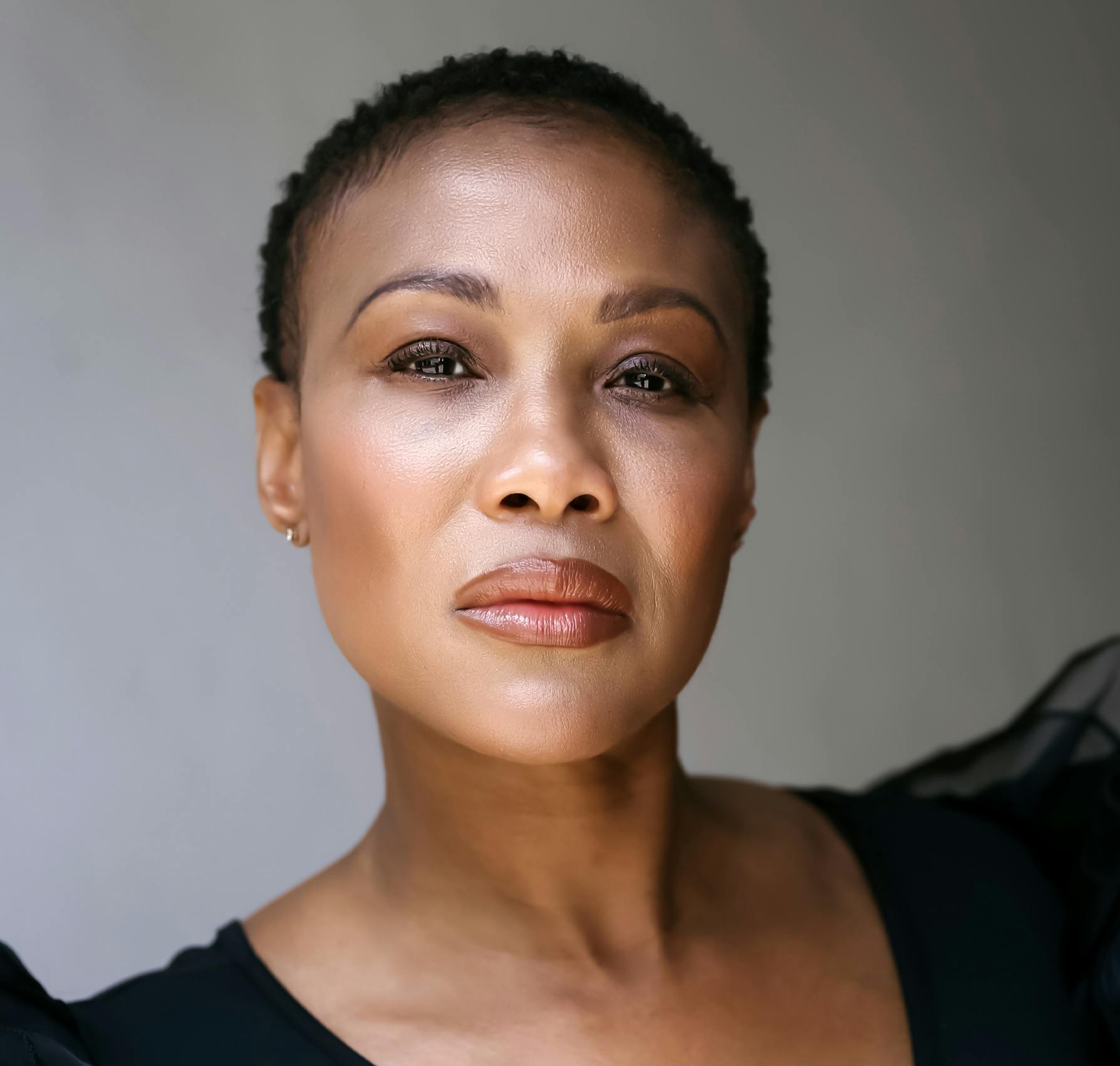 Woman's face and neck