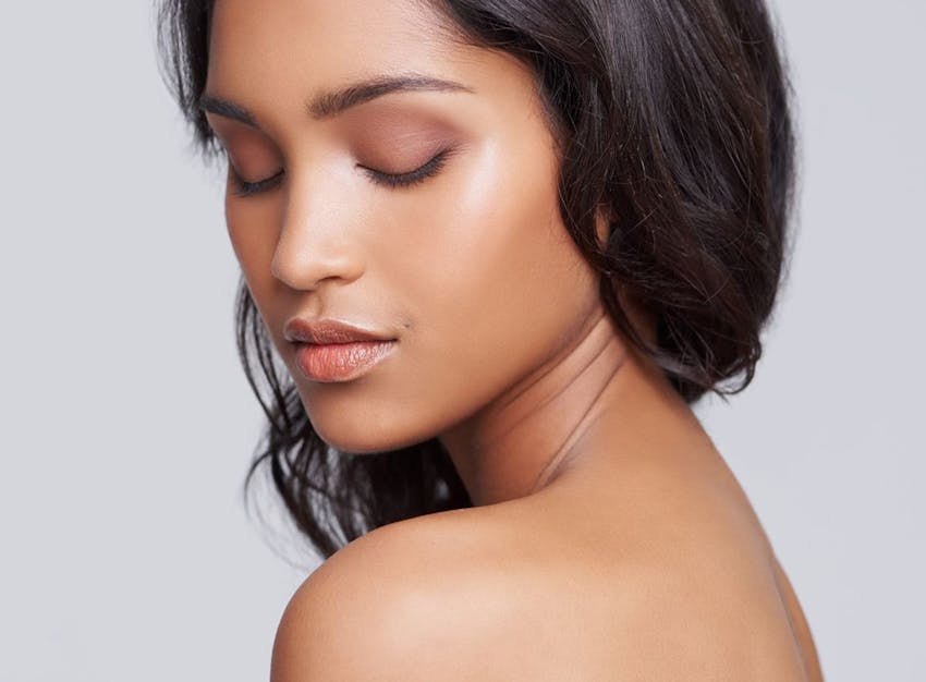 Woman with beautiful skin