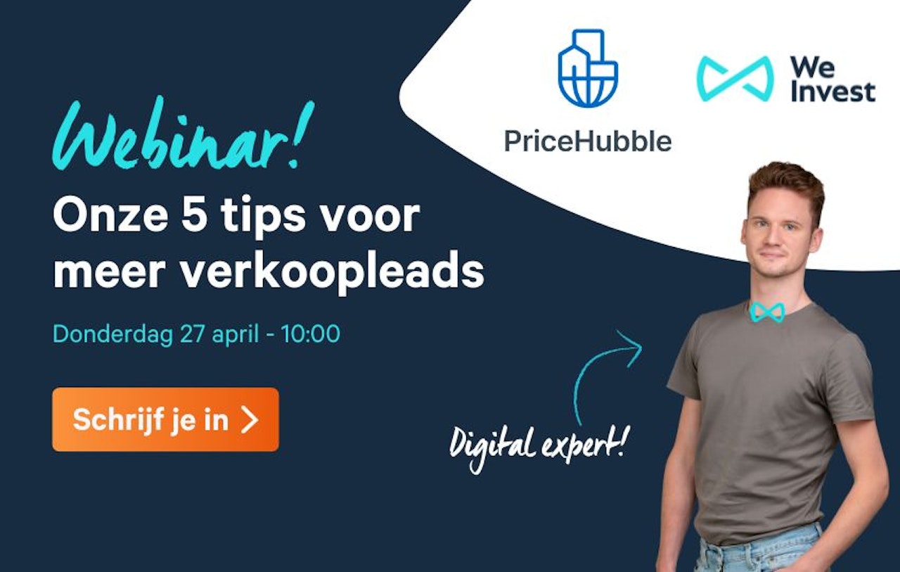 Cover Image for Webinar 📽 Digitale marketing in vastgoed: 5 tips voor meer visibiliteit en verkoopleads