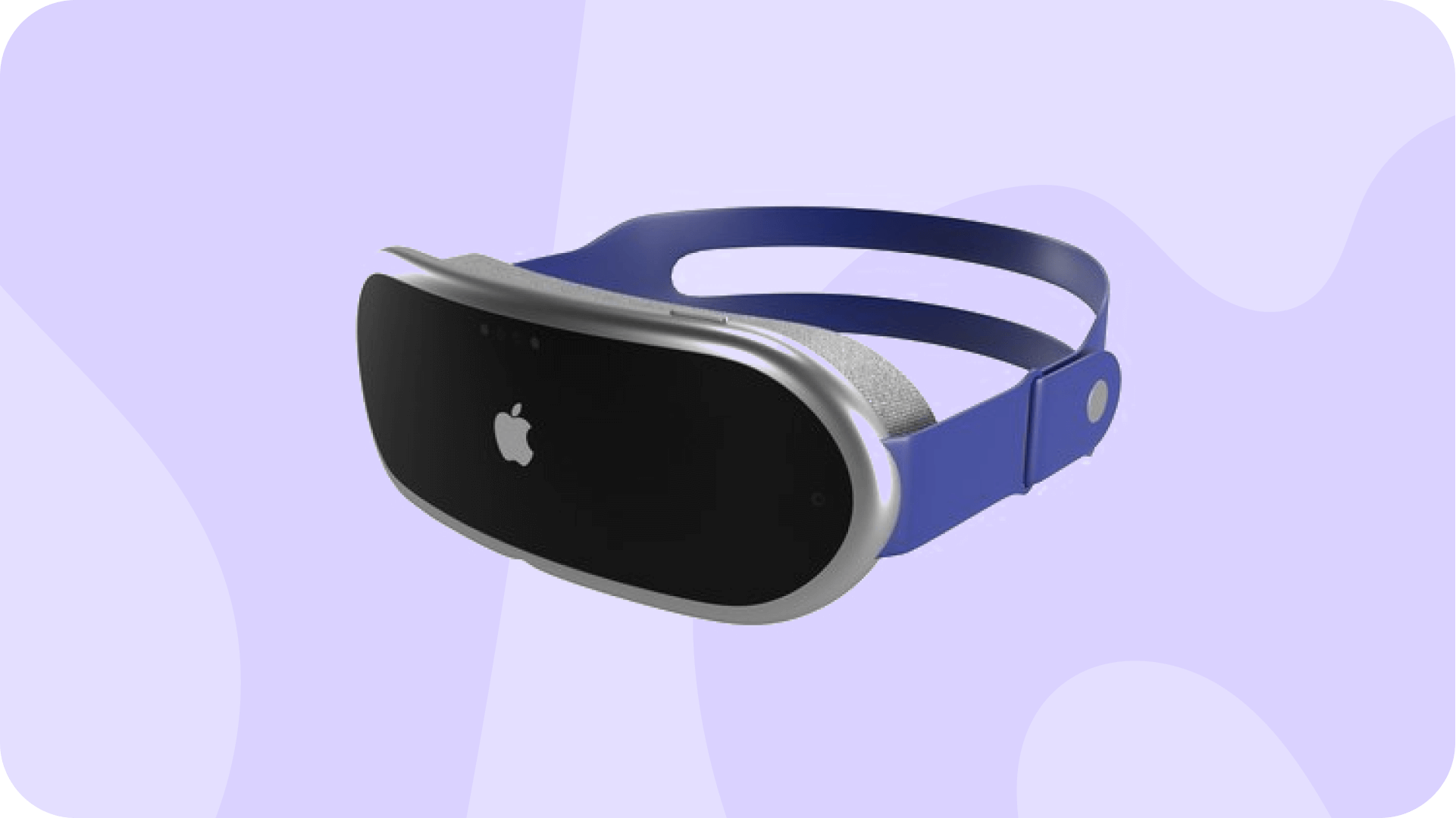 An Apple VR headset