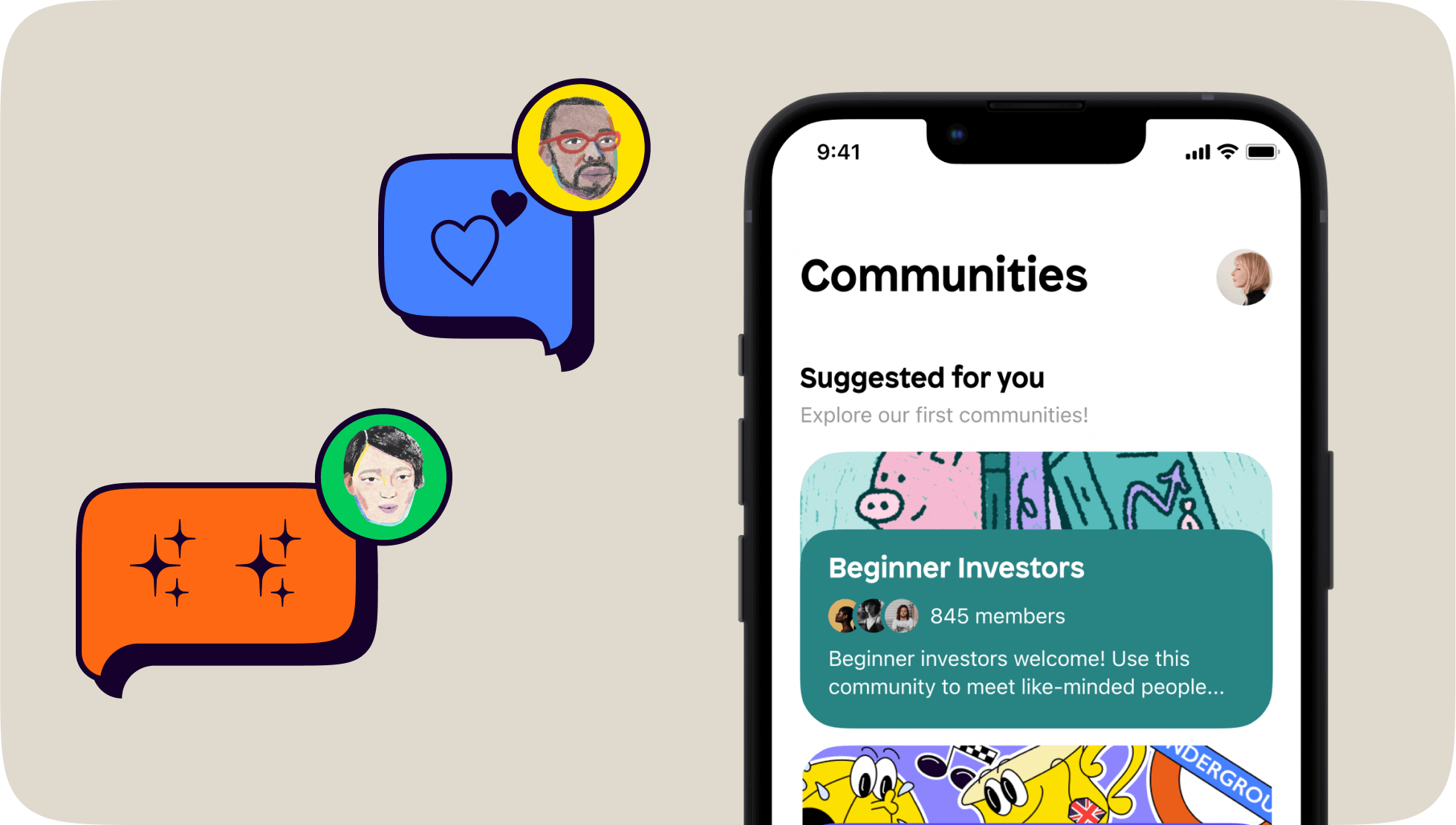 Communities on Shares