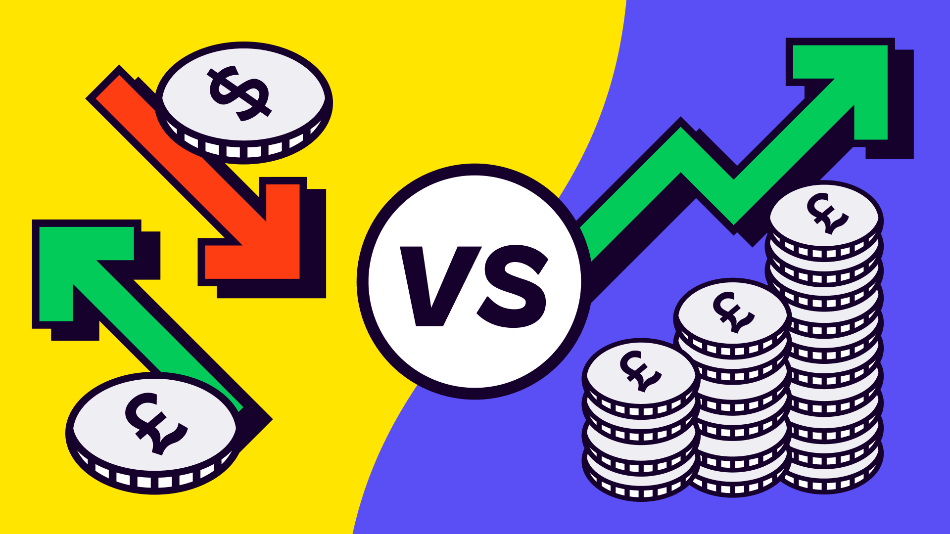 What's the difference between trading and investing?