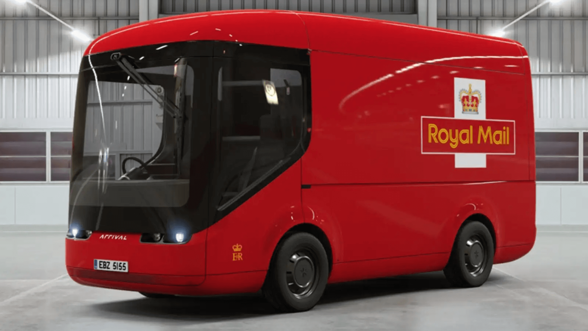 Arrival Royal Mail vehicle