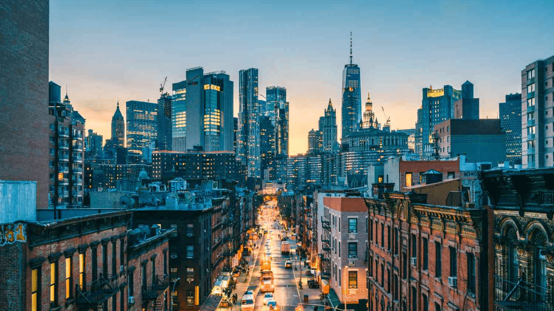 New York City lights