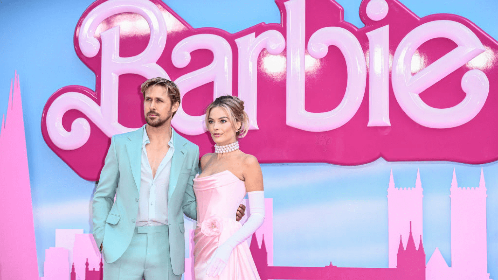 Barbie film starring margot robbie and ryan gosling