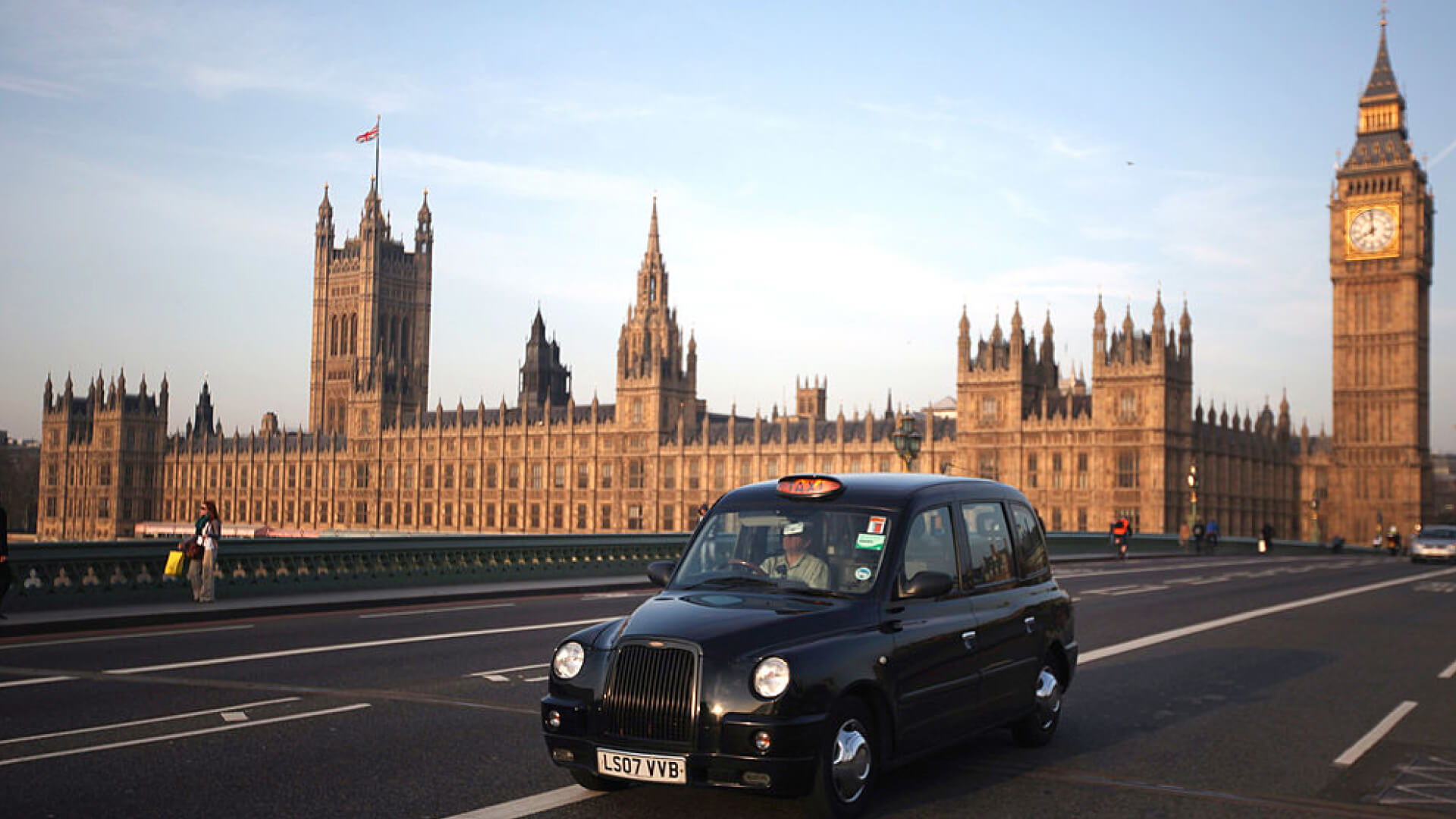 Black cab in London