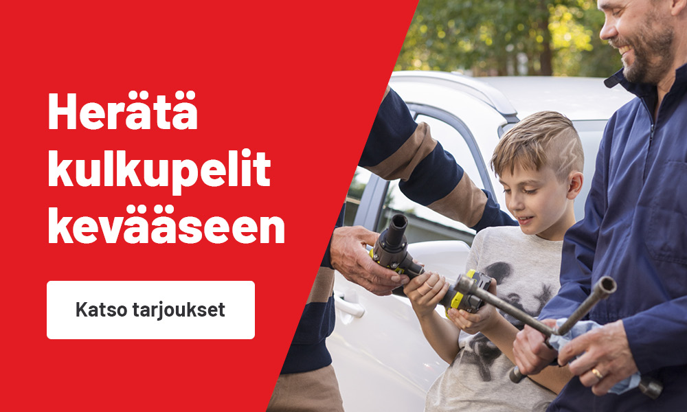 Herätä kulkupelit kevääseen