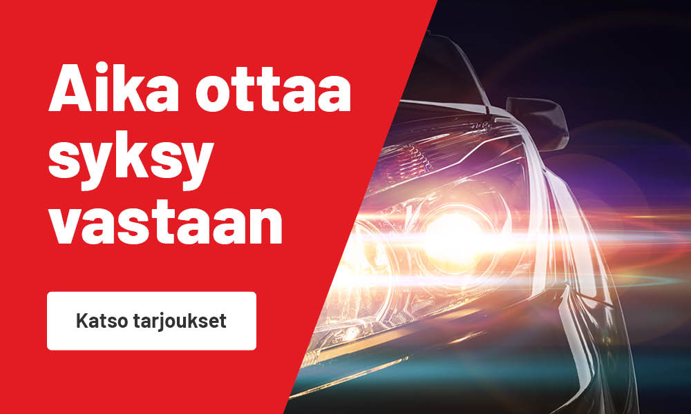 Aika ottaa syksy vastaan.