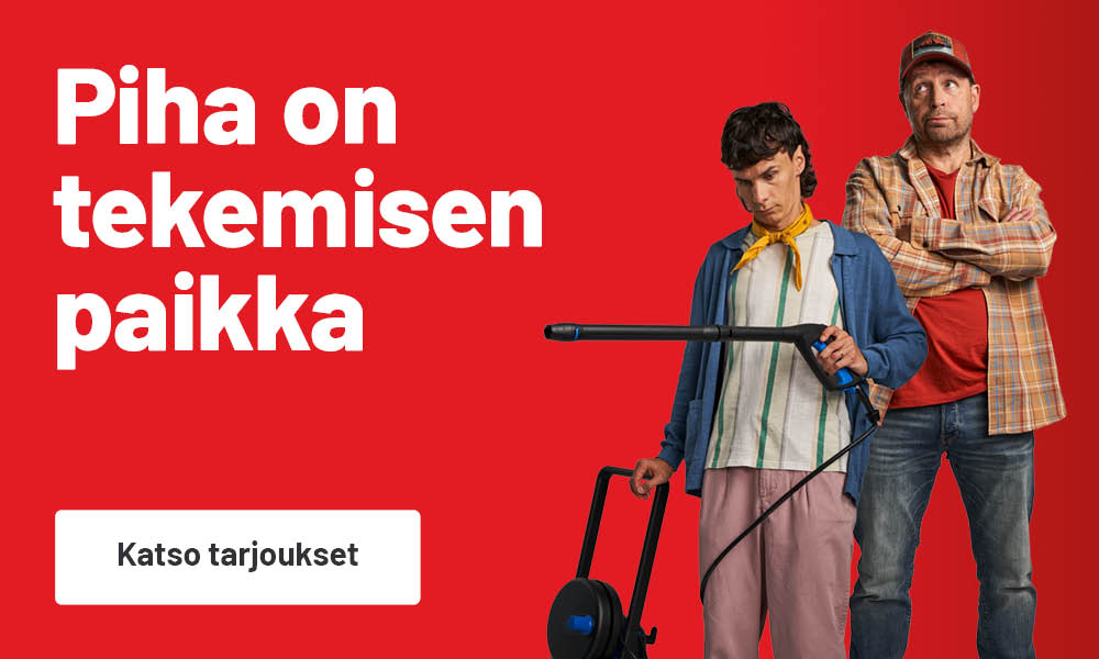Piha on tekemisen paikka
