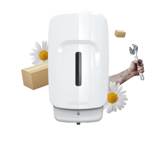 Fooom dispenser for the industrial sector Fooom dispenser for the industrial sector
