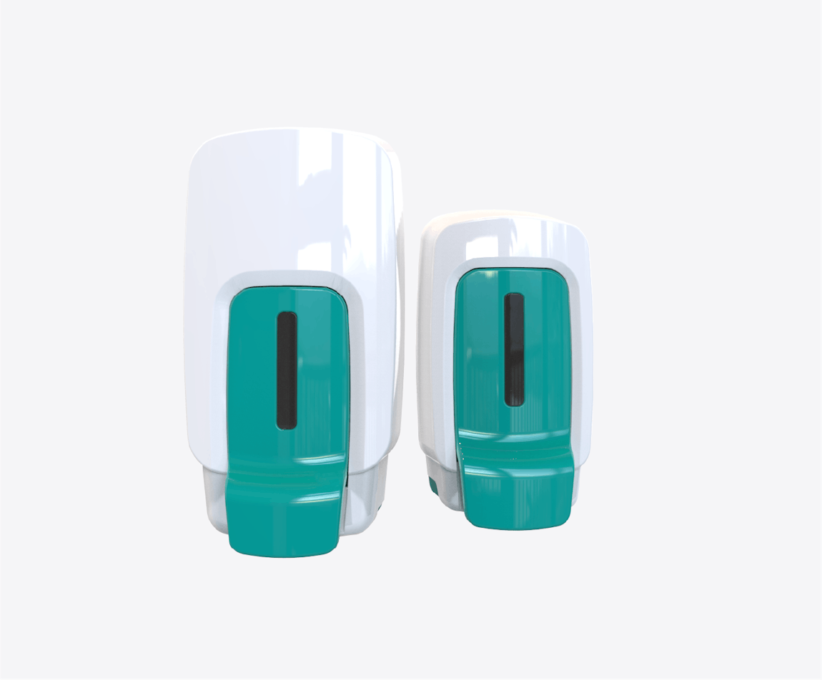 1000 ml and 500 ml manual dispenser