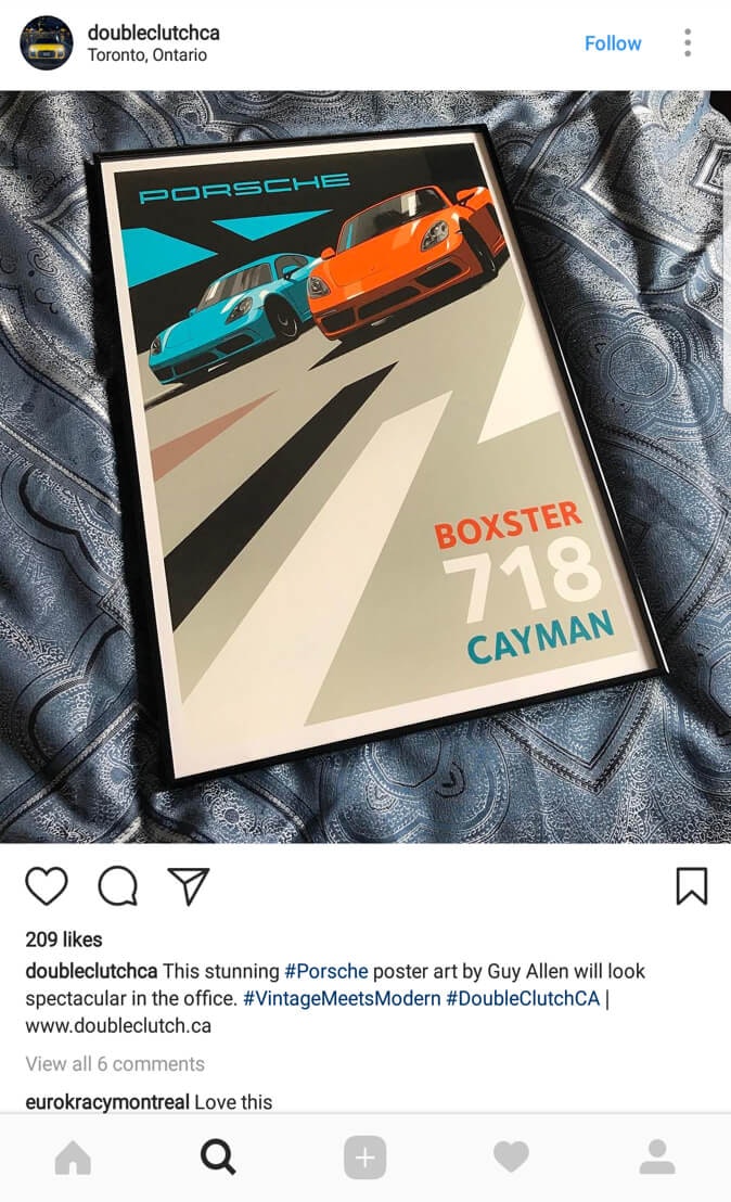 718 Boxster Cayman Instagram