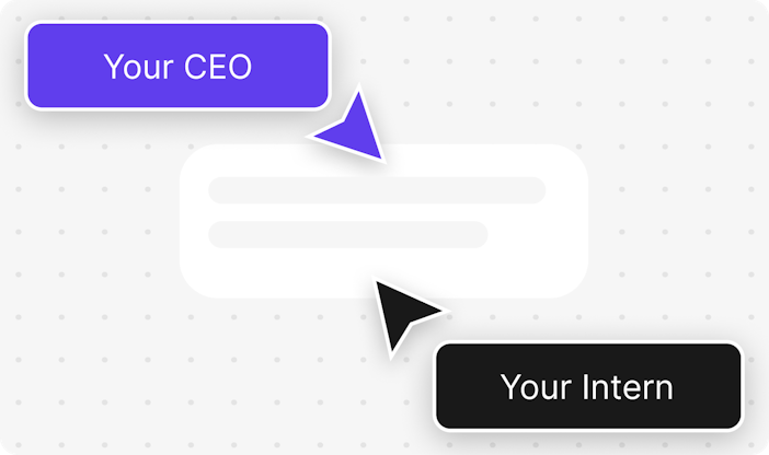 Collaborate in real-time