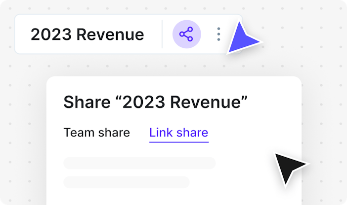 Share your findings with the world