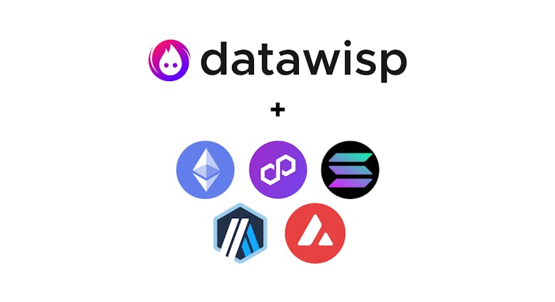 Datawisp Now with 5 New Blockchains