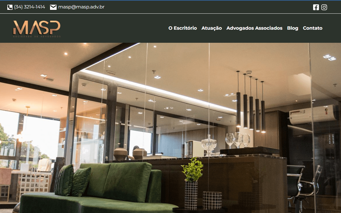 MASP Sociedade de Advogados (antigo layout)