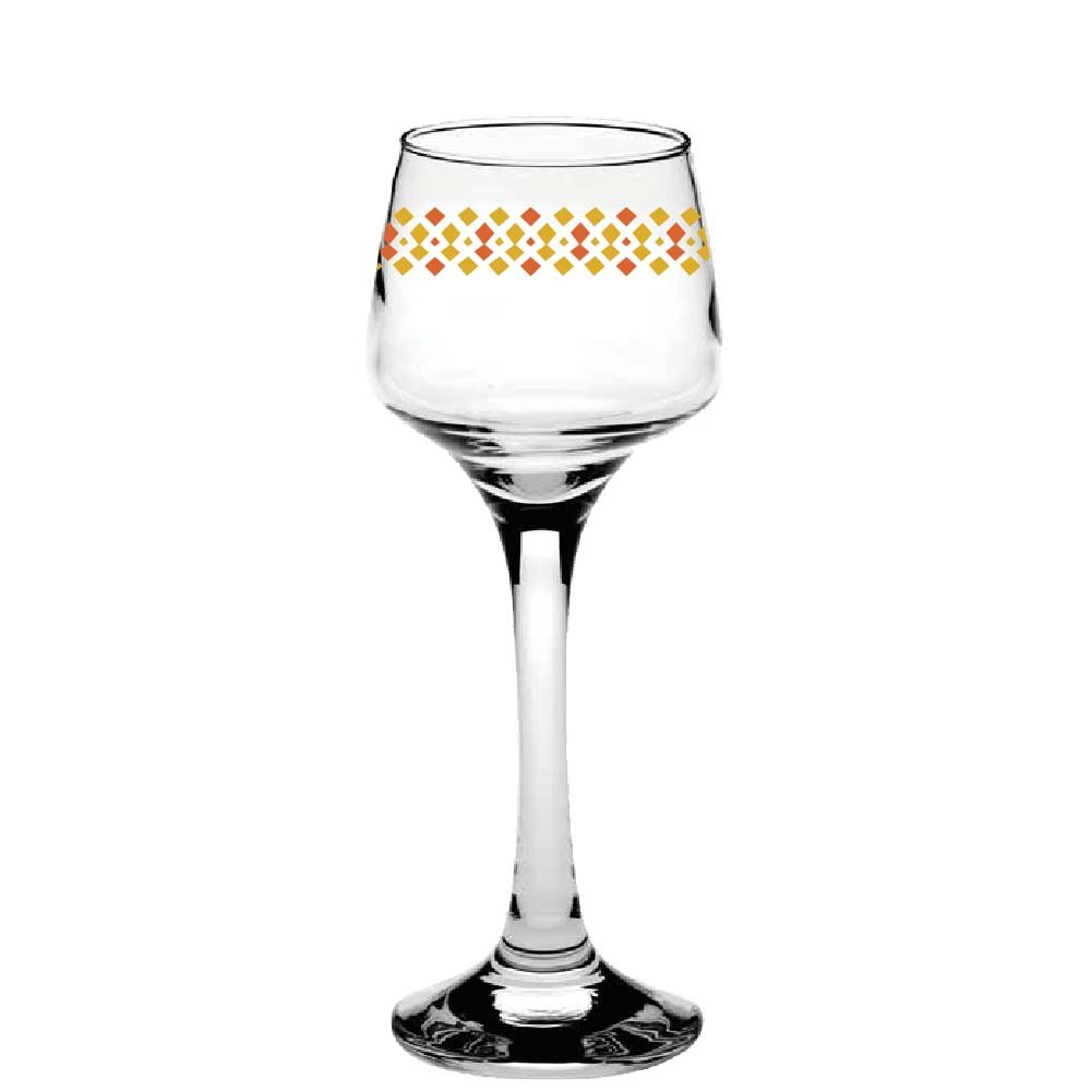 DIAMANTE Bicchieri da vino rosso in cristallo Elizabeth, stile vintage, senza