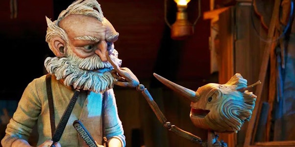 Pinóquio de Del Toro Pinóquio e Gepeto