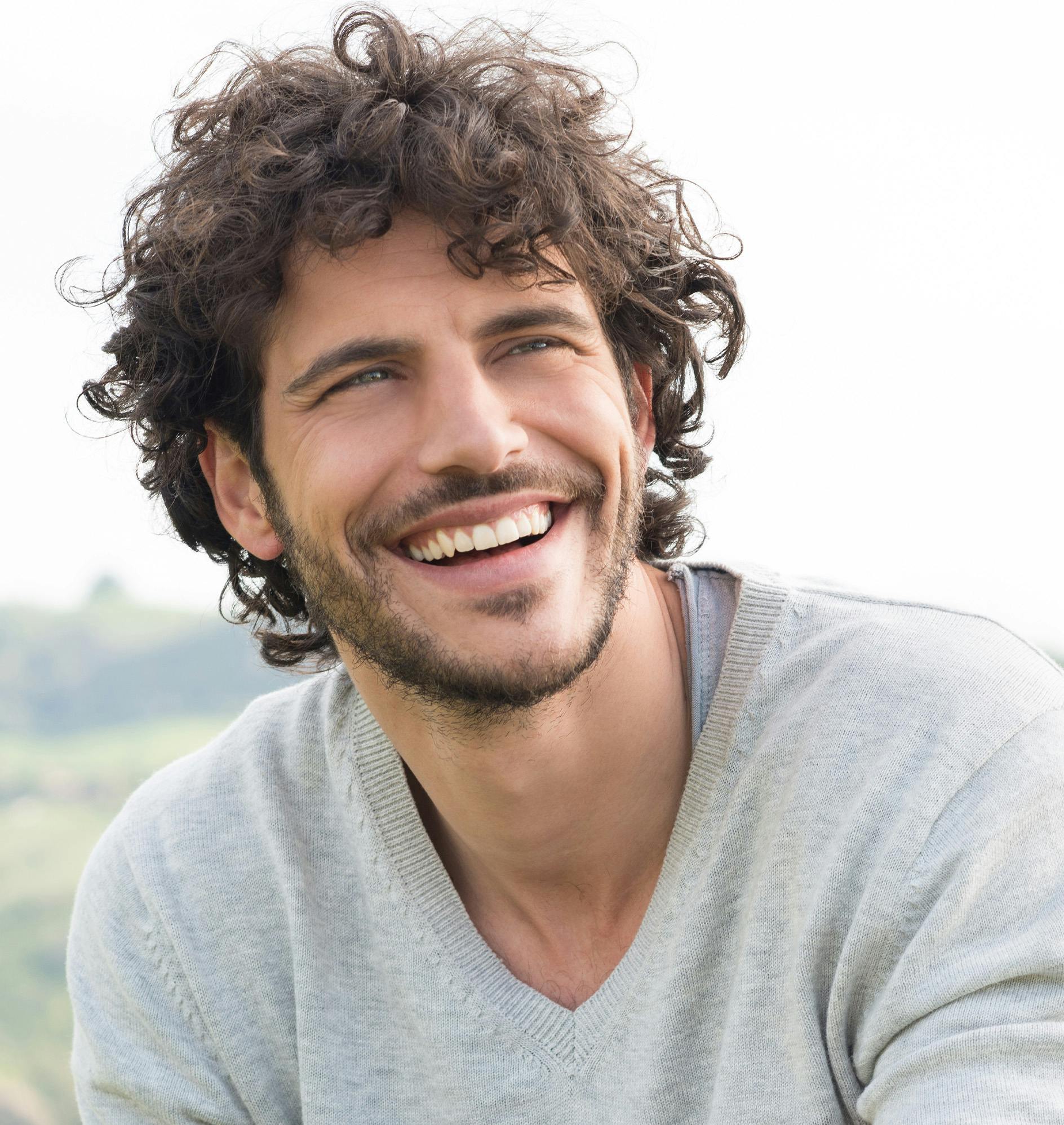 Handsome Man Smiling