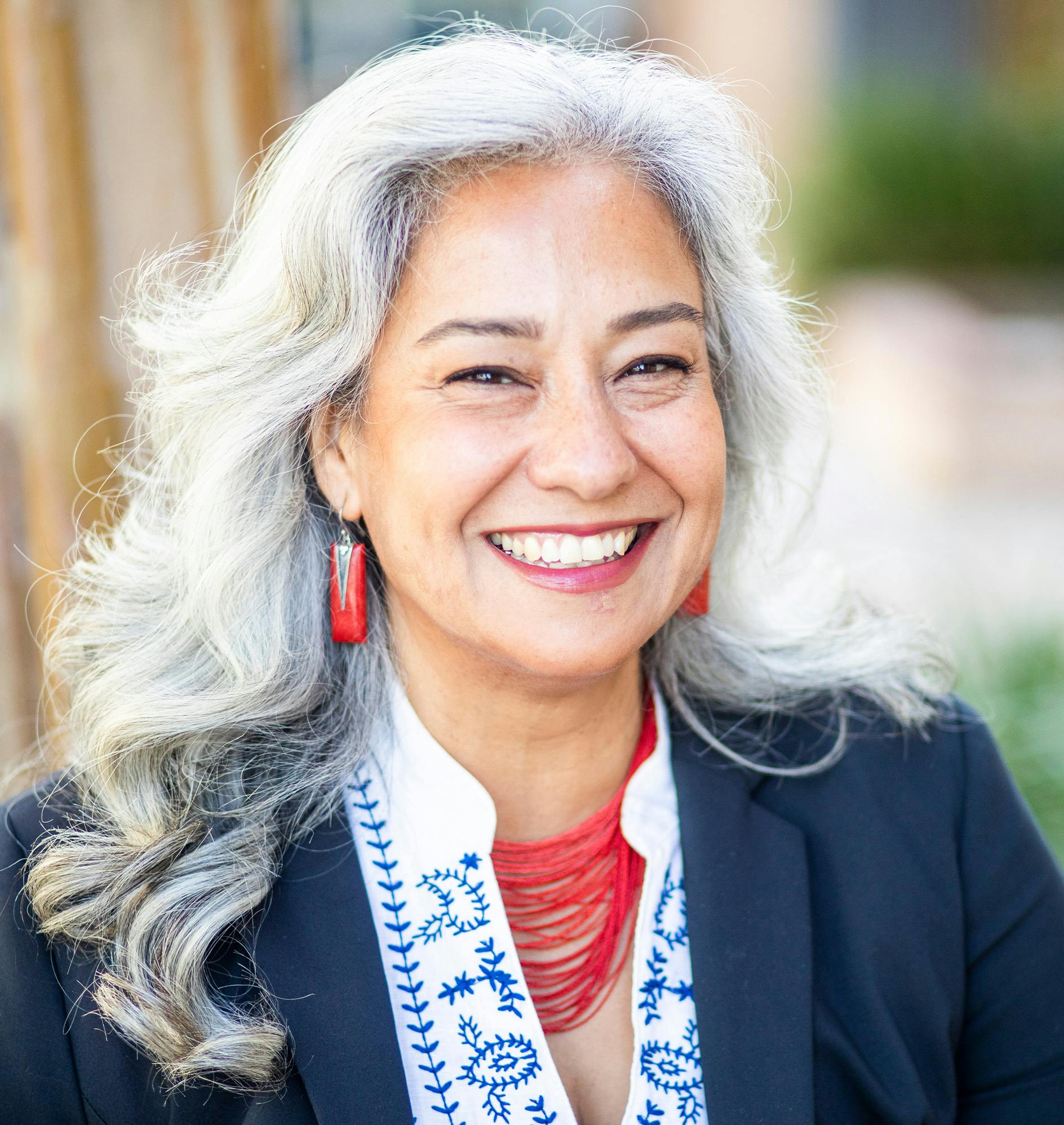 Woman Smiling