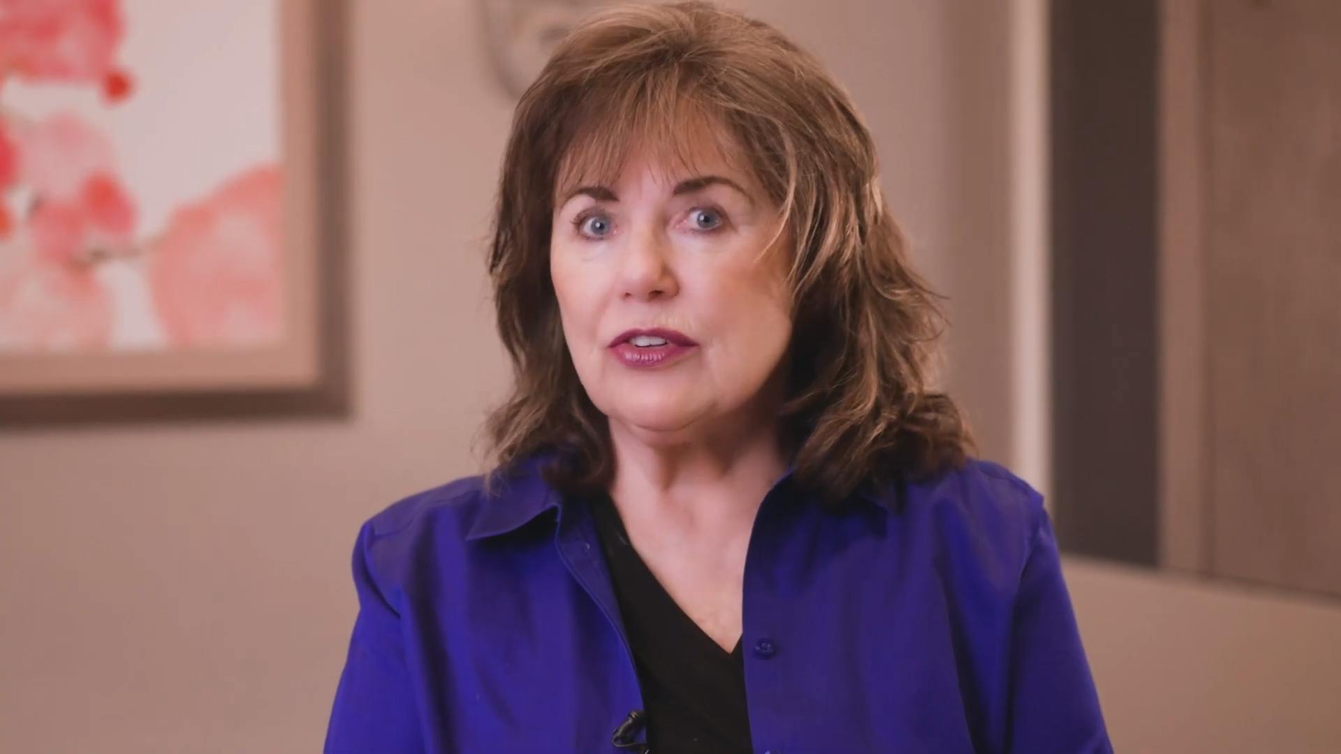 Woman in an Interview