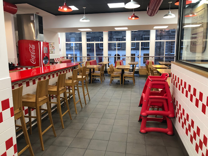 Five Guys Edinburgh Frederick St AgeFriendly guide