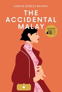 An illustrated book cover for "The Accidental Malay"
