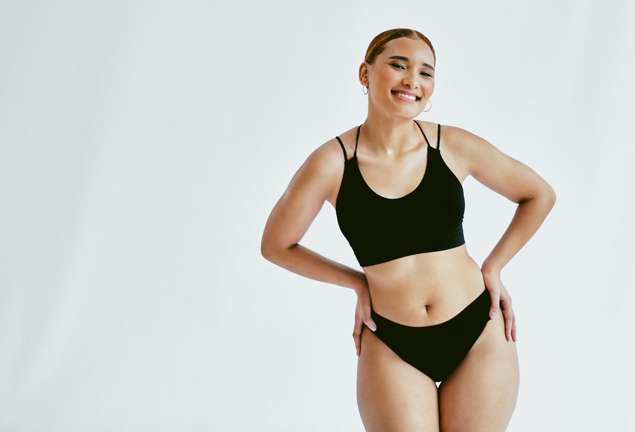 Woman with her hands on her hips