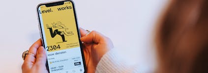 Afbeelding van een app op een iphone