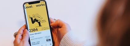 Afbeelding van een app op een iphone